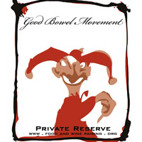 Wine Tasting Bottle Label